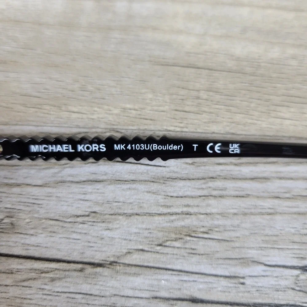 Michael Kors Eyeglasses Frames MK4103U Boulder 3005 Black Braided 55-16-140